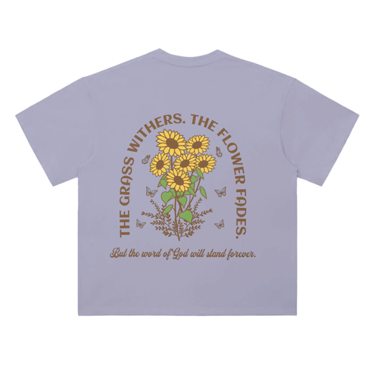 The Word Stands Forever - Sunflower Tee